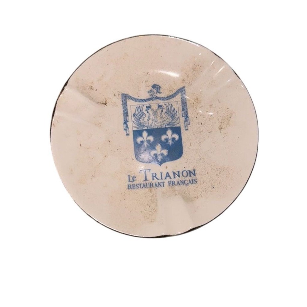 Villeroy & Boch Le Trianon Blue Decorative Plate French Elegance Vintage ashtray